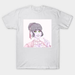 Anime Girl Pixal T-Shirt